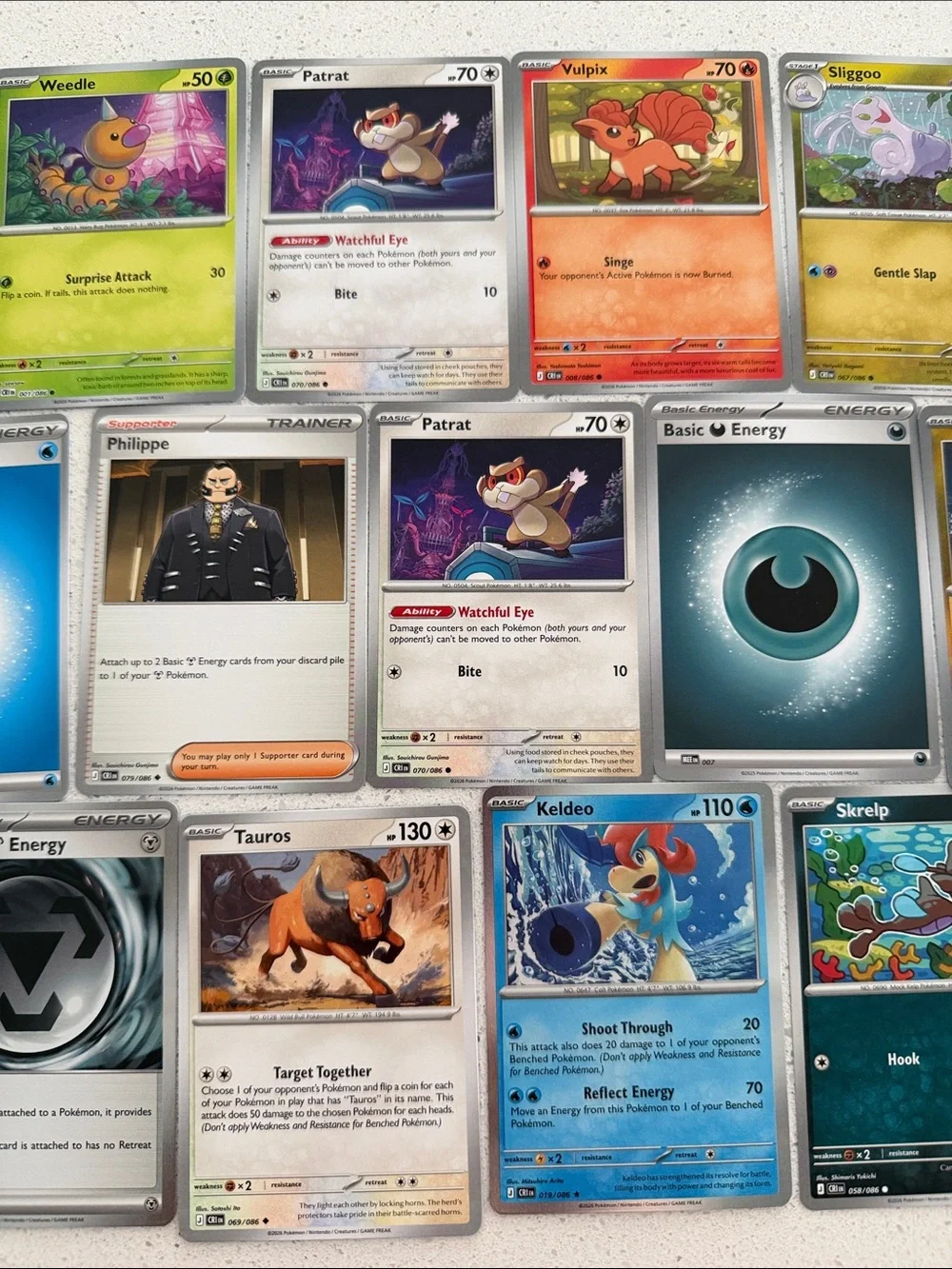 22 Pokemon Trading Cards New